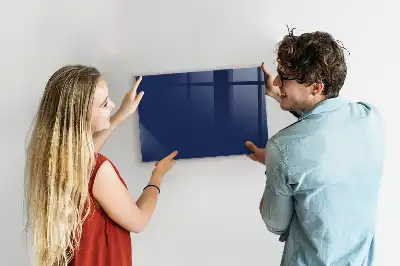 Magnetisk rittavla i blå färg
