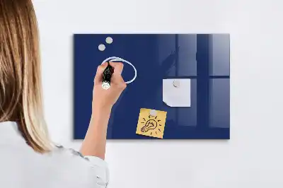 Magnetisk rittavla i blå färg