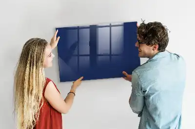 Magnetisk rittavla i blå färg