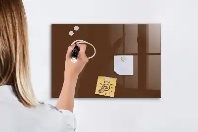 Magnetisk rittavla brun