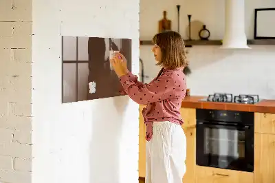 Magnetisk rittavla brun