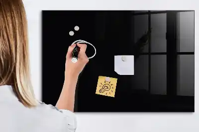 Magnetisk tavla med penna i svart färg