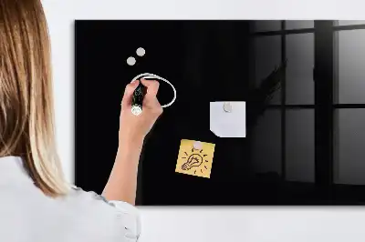 Magnetisk tavla med penna i svart färg