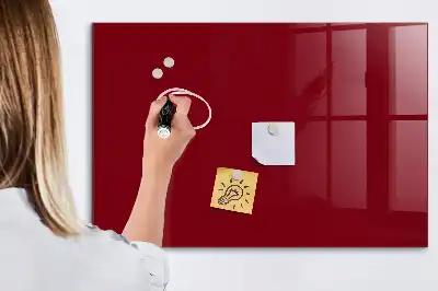 Magnetisk rittavla vinröd