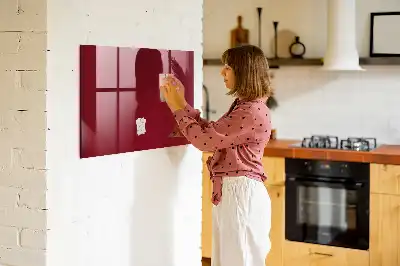 Magnetisk rittavla vinröd