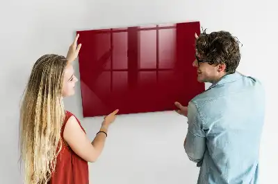 Magnetisk rittavla vinröd
