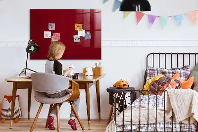 Magnetisk rittavla vinröd