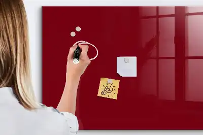 Magnetisk rittavla vinröd