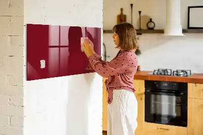 Magnetisk rittavla vinröd