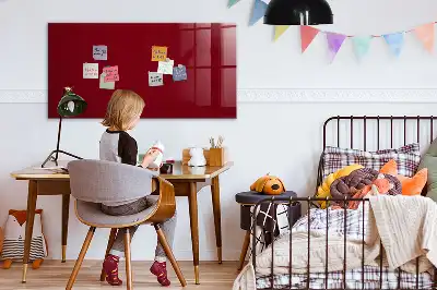 Magnetisk rittavla vinröd