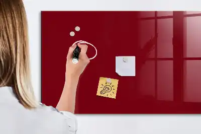 Magnetisk rittavla vinröd