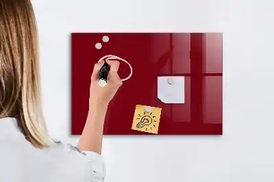 Magnetisk rittavla vinröd