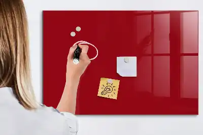 Magnetisk tavla med penna röd