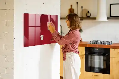 Magnetisk tavla med penna röd
