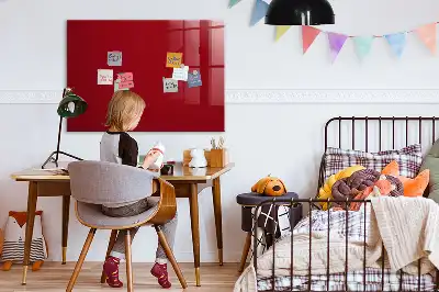 Magnetisk tavla med penna röd