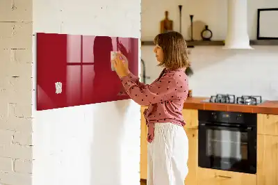 Magnetisk tavla med penna röd