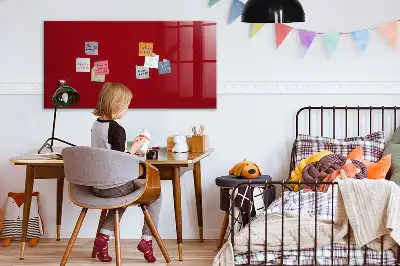 Magnetisk tavla med penna röd