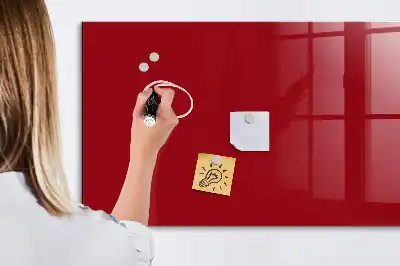 Magnetisk tavla med penna röd