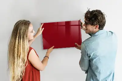 Magnetisk tavla med penna röd