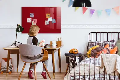 Magnetisk tavla med penna röd