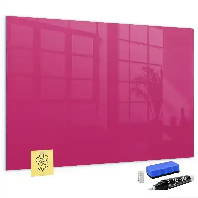 Magnetisk rittavla i intensivt rosa färg