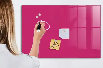 Magnetisk rittavla i intensivt rosa färg