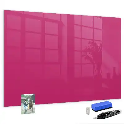 Magnetisk rittavla i intensivt rosa färg