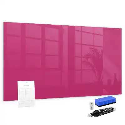 Magnetisk rittavla i intensivt rosa färg