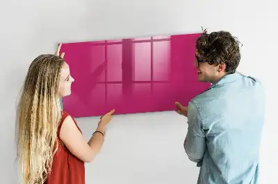 Magnetisk rittavla i intensivt rosa färg