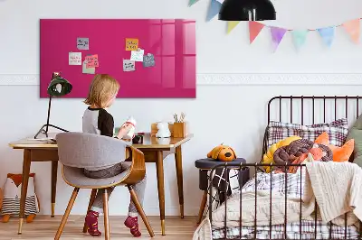 Magnetisk rittavla i intensivt rosa färg