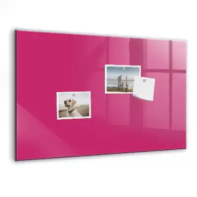 Magnetisk rittavla i intensivt rosa färg
