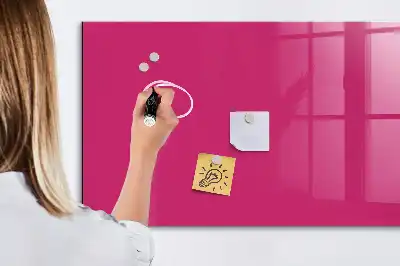 Magnetisk rittavla i intensivt rosa färg