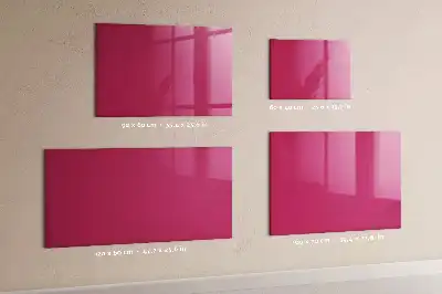 Magnetisk rittavla i intensivt rosa färg