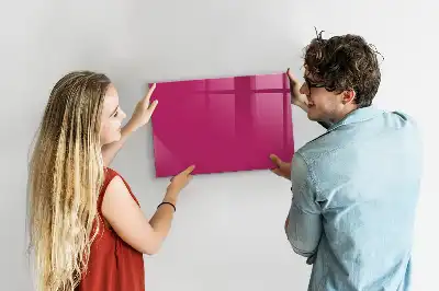 Magnetisk rittavla i intensivt rosa färg