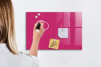 Magnetisk rittavla i intensivt rosa färg