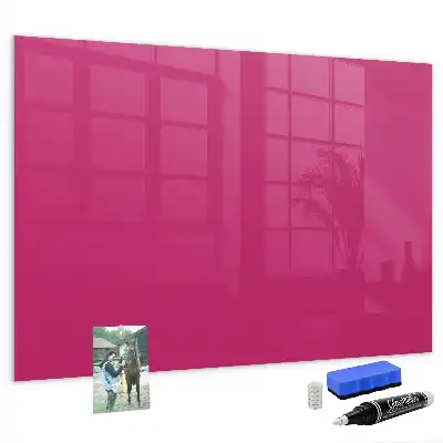 Magnetisk rittavla i intensivt rosa färg