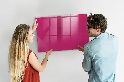 Magnetisk rittavla i intensivt rosa färg