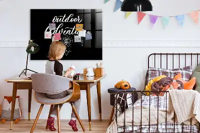 Magnetisk rittavla för friluftsäventyr