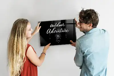 Magnetisk rittavla för friluftsäventyr