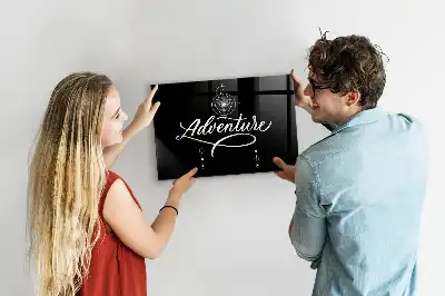 Magnetisk tavla med penna och motivet Äventyr