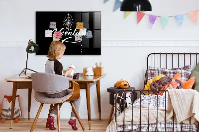 Magnetisk tavla med penna och motivet Äventyr