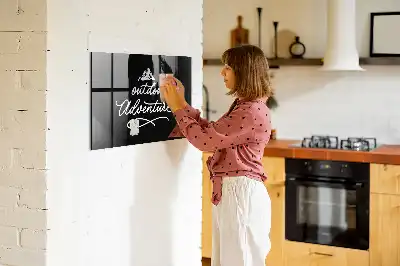 Magnetisk rittavla i utförande för friluftsäventyr
