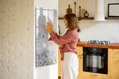 Palmblad tavla att skriva på