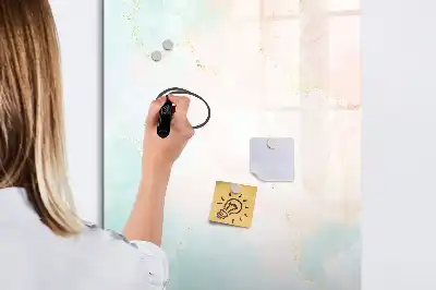 Pastellabstraktion tavla att skriva på