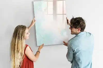 Pastellabstraktion tavla att skriva på