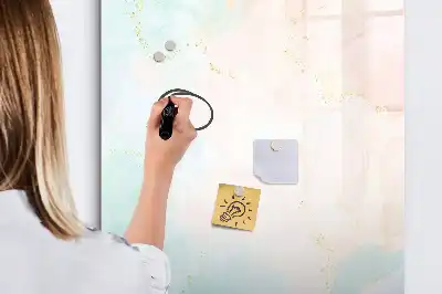 Pastellabstraktion tavla att skriva på