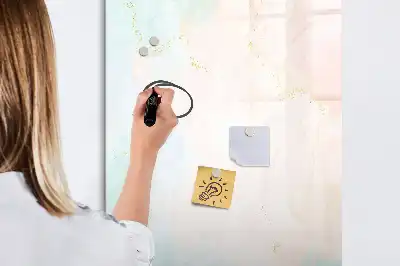 Pastellabstraktion tavla att skriva på