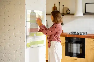Menyplanerare tavla att skriva på