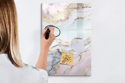 Tavla att skriva på i marmor