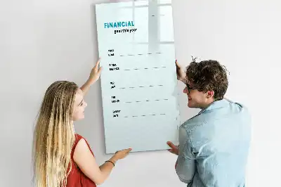 Magnettavla för ritning ekonomiplanerare